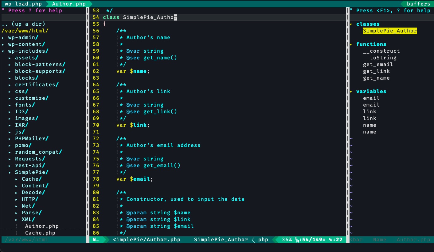 Vim as an IDE: General Features